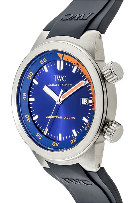 iwc cousteau divers watch|iwc aquatimer cousteau diver.